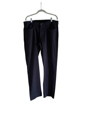 Johnston & Murphy Five-Pocket Pants Men’s 36x32 Navy Stretch Soft Luxe Pants